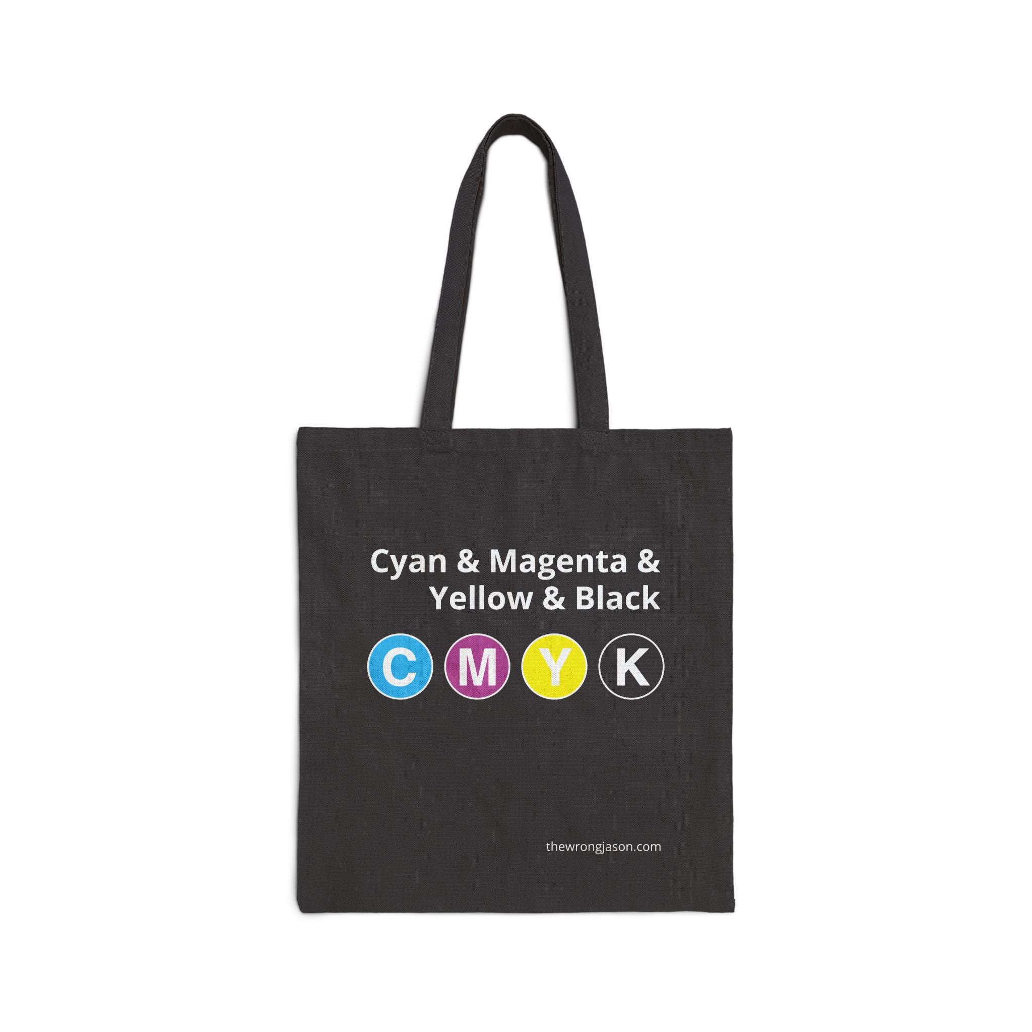 CMYK Tote Bag - Cyan & Magenta & Yellow & Black