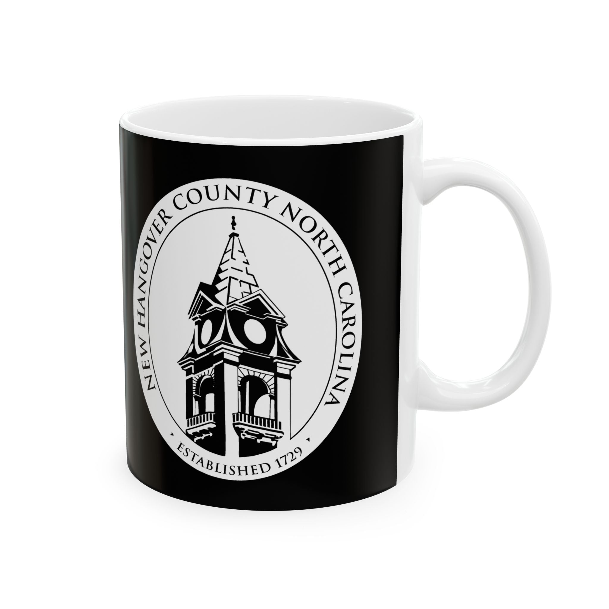 New Hangover County Clocktower Ceramic Mug
