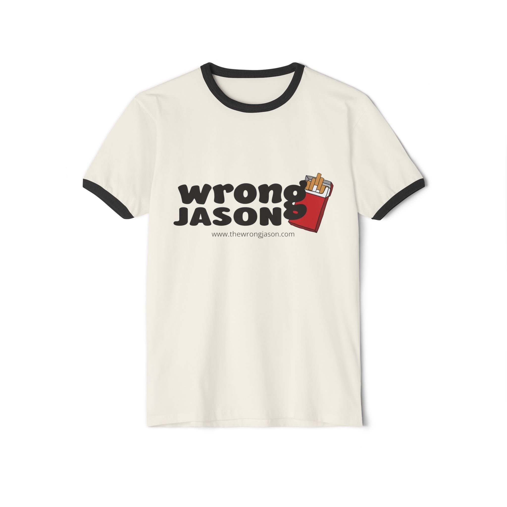 Wrong Jason Redpack Ringer Tee