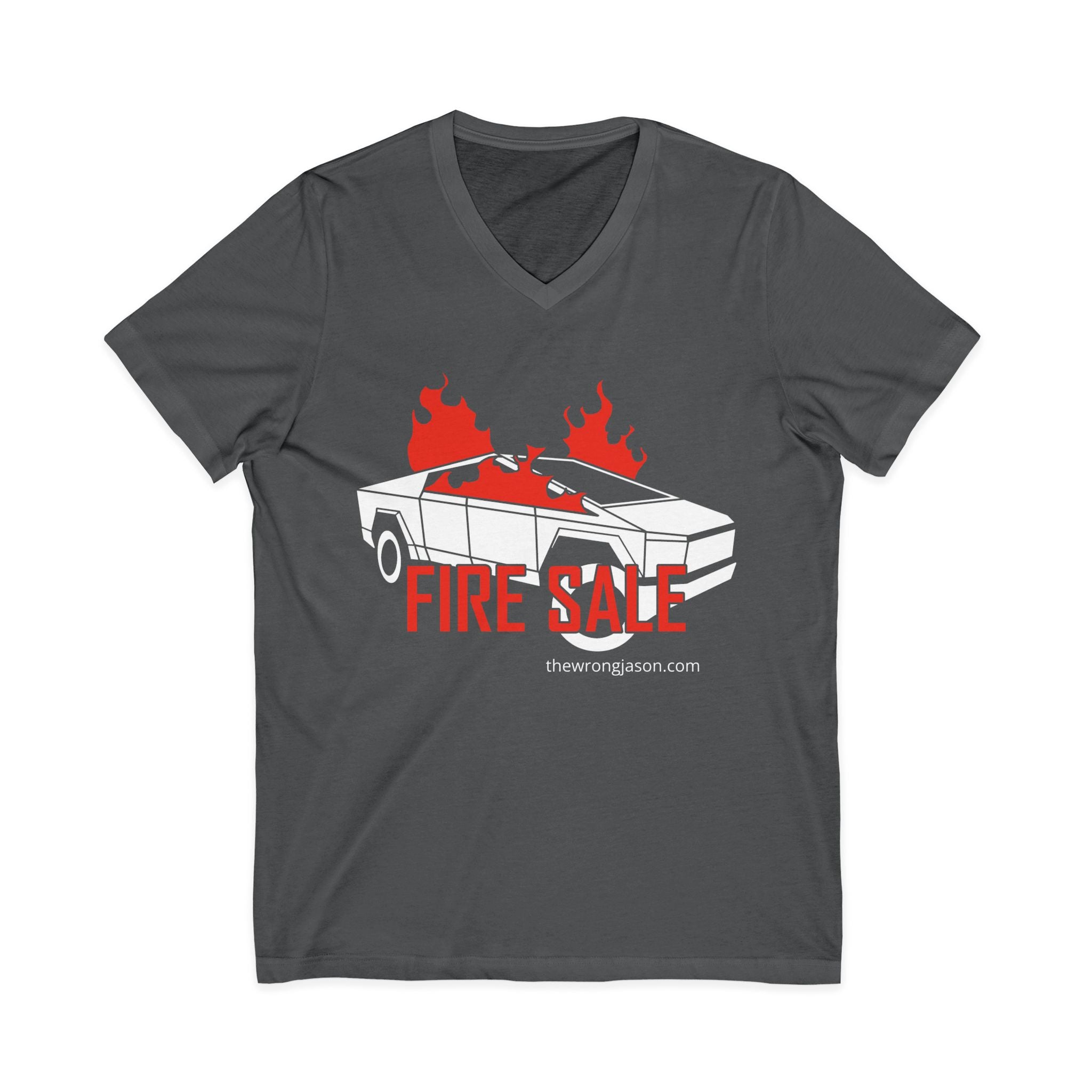 Fire Sale V-Neck Tee