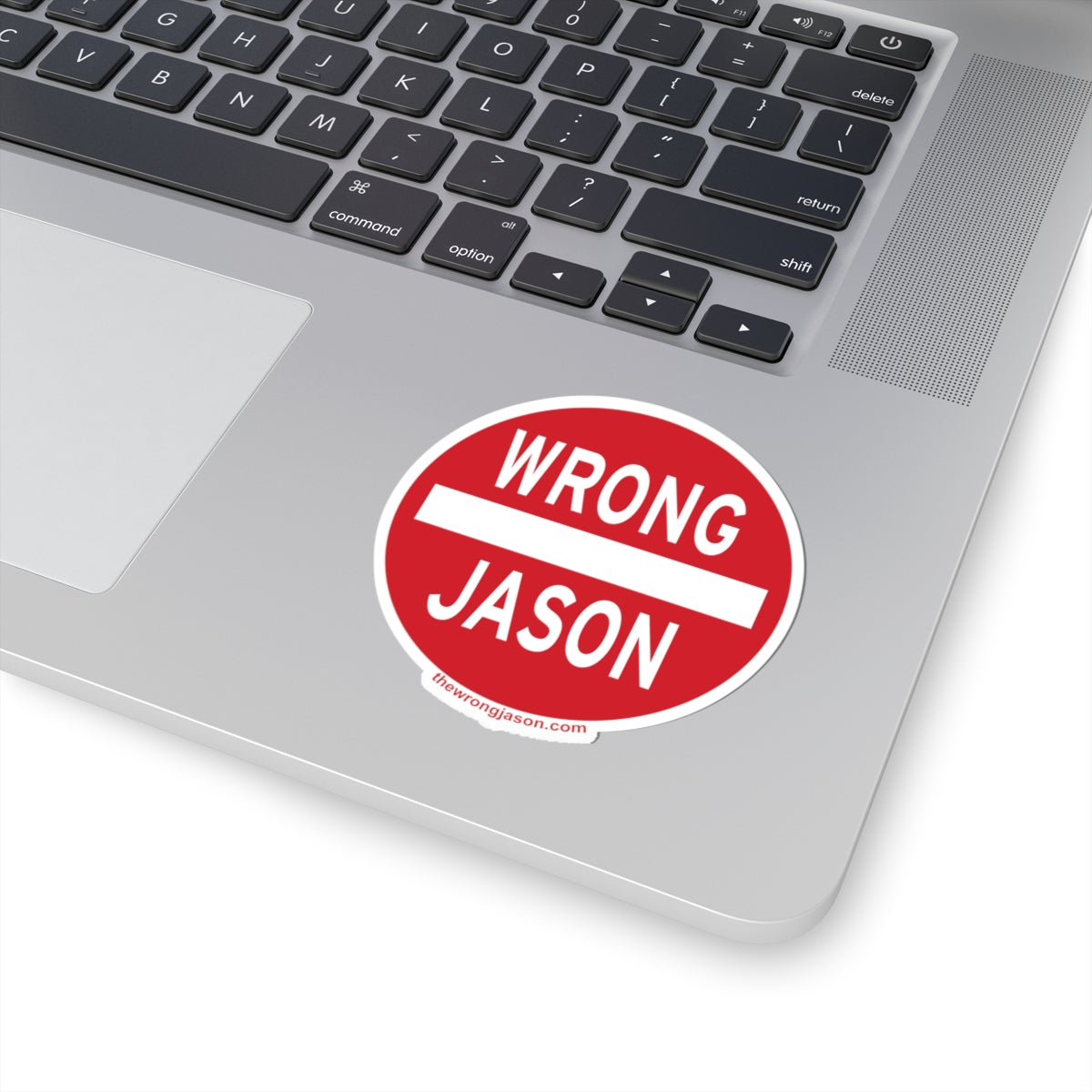 Do Not Enter Wrong Jason Sticker