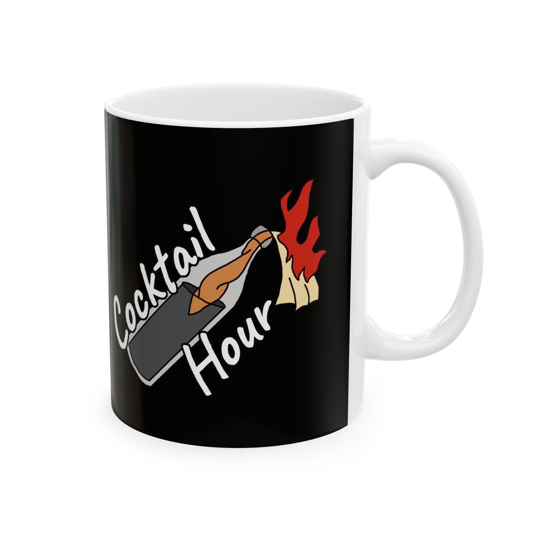 Cocktail Hour Ceramic Mug