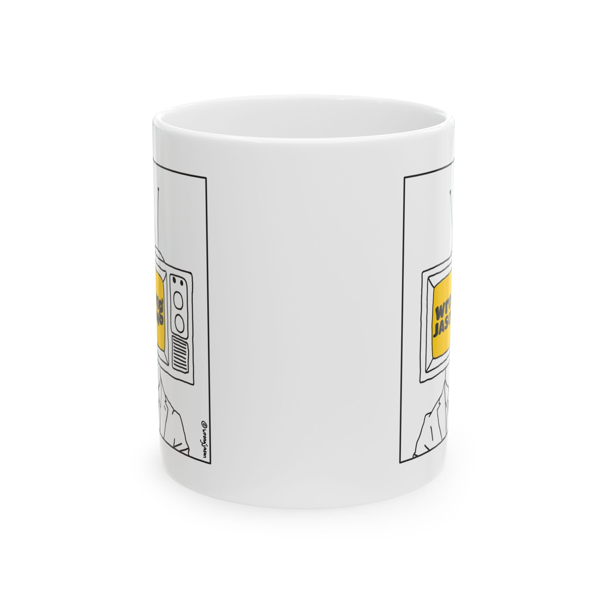 Wrong Jason TV Head Mug