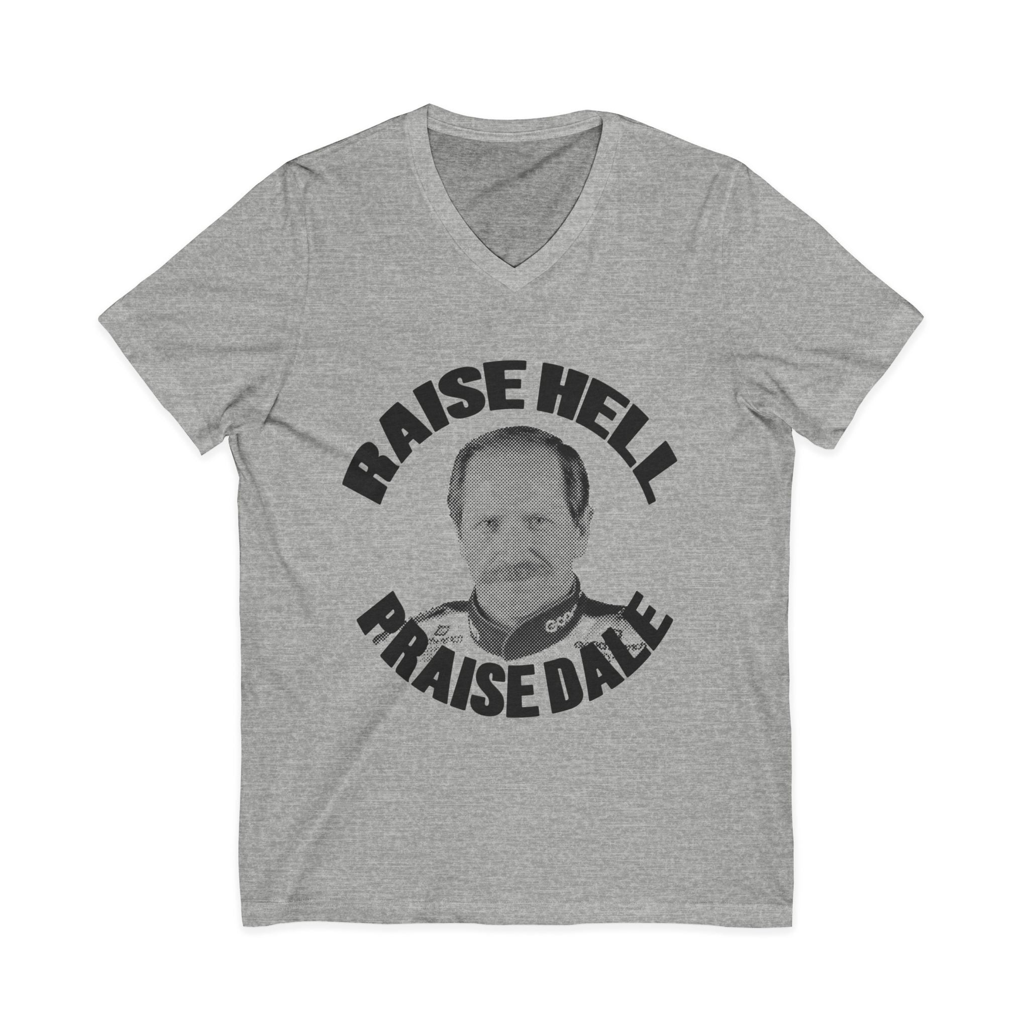 Raise Hell Praise Dale V-Neck Tee