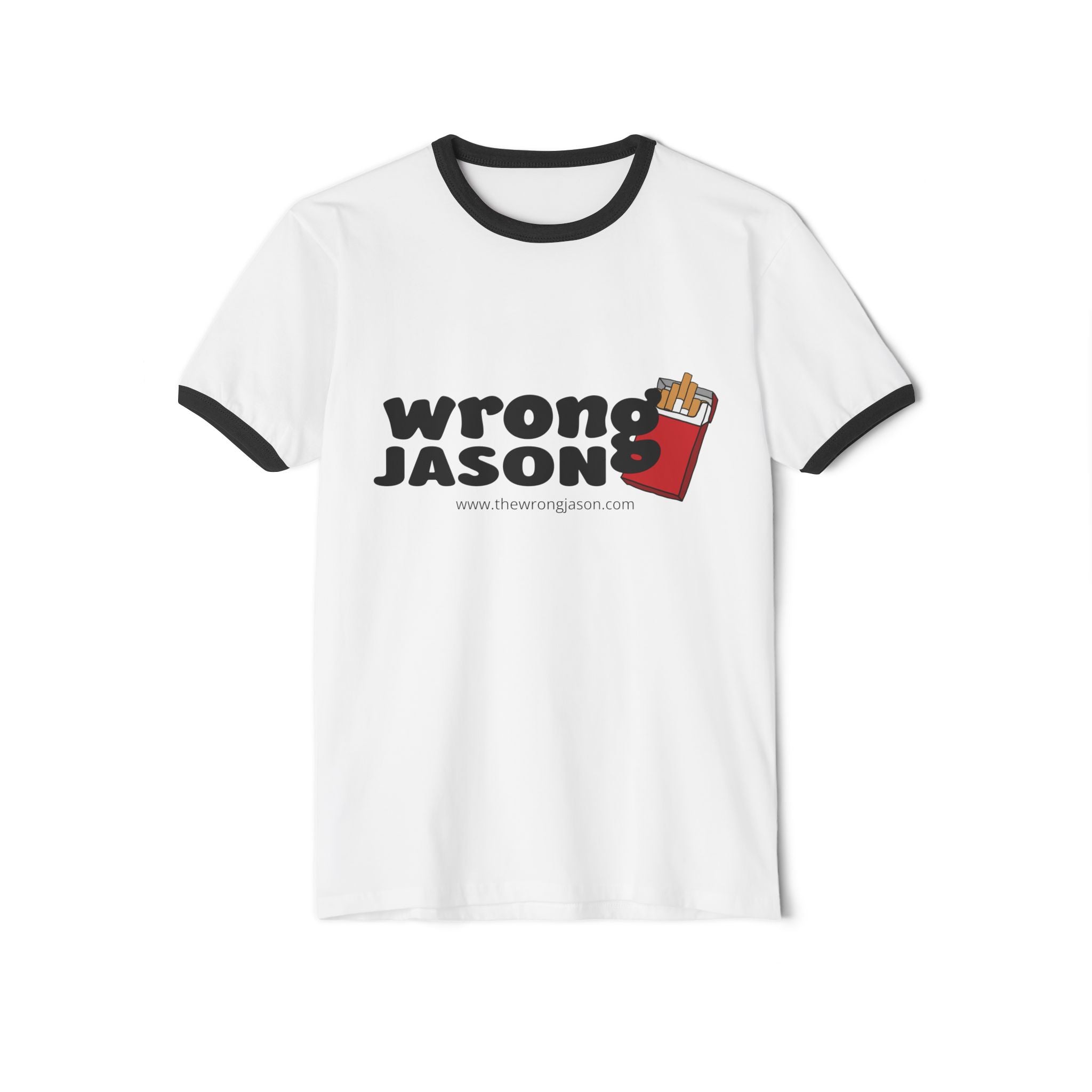 Wrong Jason Redpack Ringer Tee