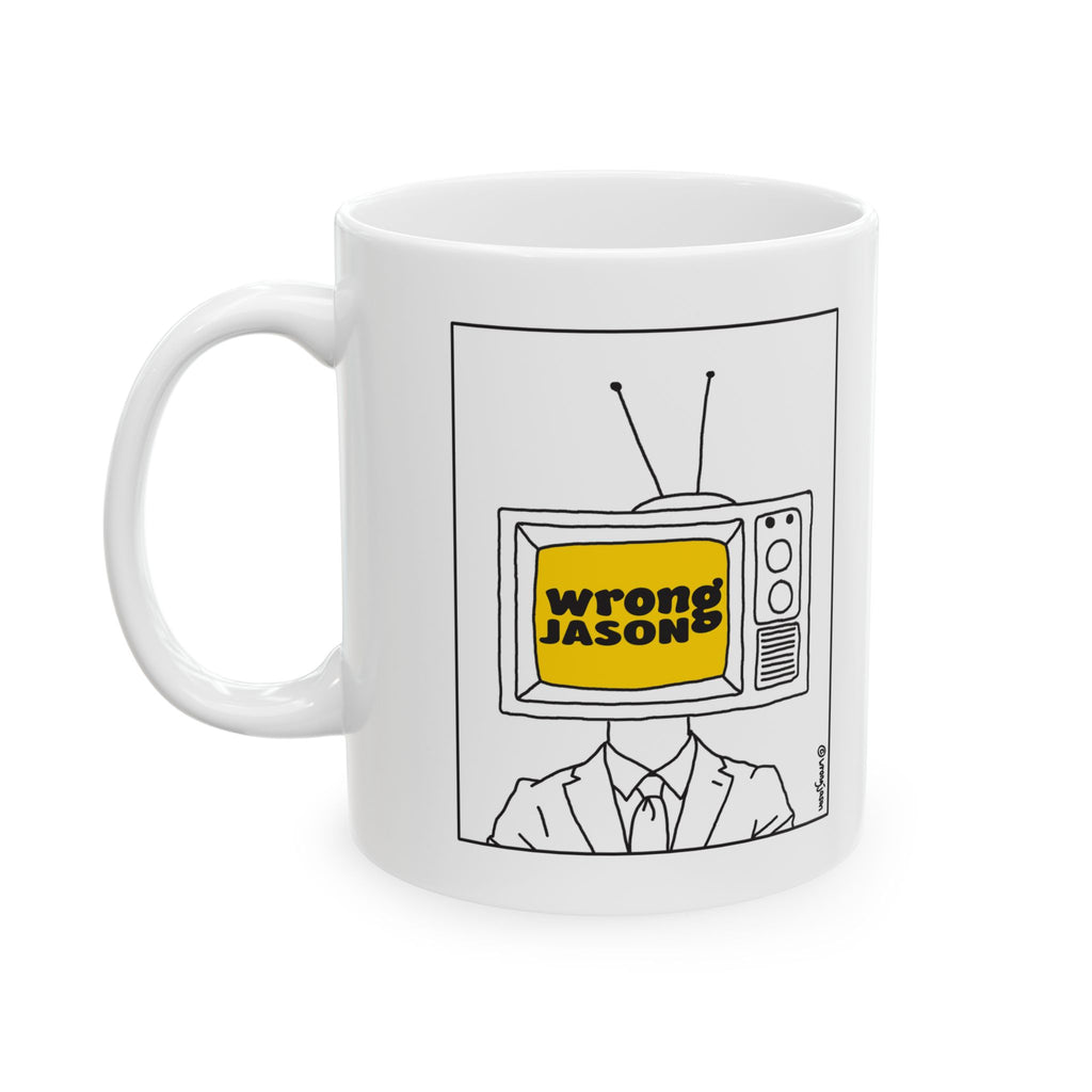 Wrong Jason TV Head Mug