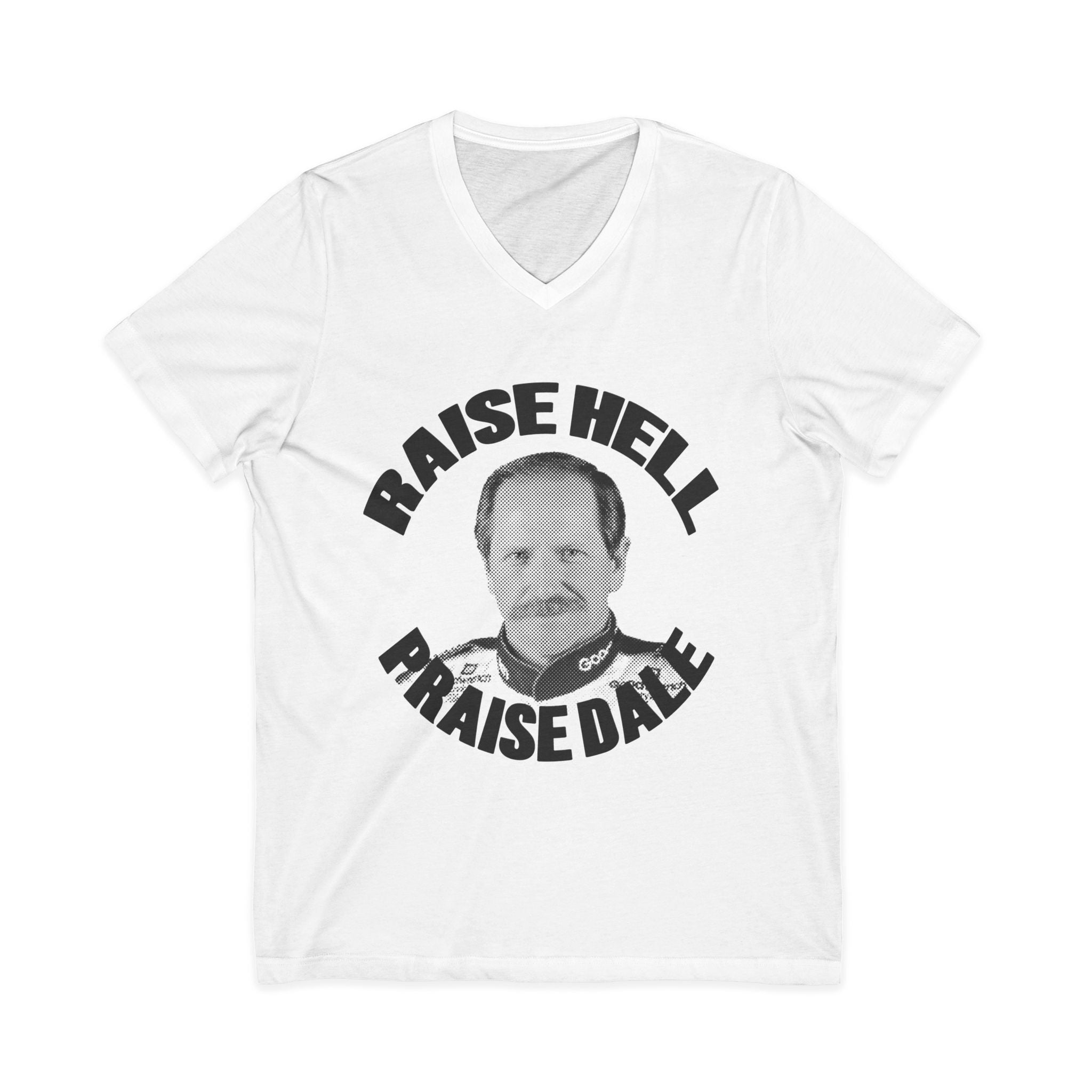 Raise Hell Praise Dale V-Neck Tee